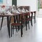 Flash Furniture Metal Dining Chairs - Walnut Wood Seat/Back, PK 2 2-XU-DG6V5B-WAL-GG - alternate 5